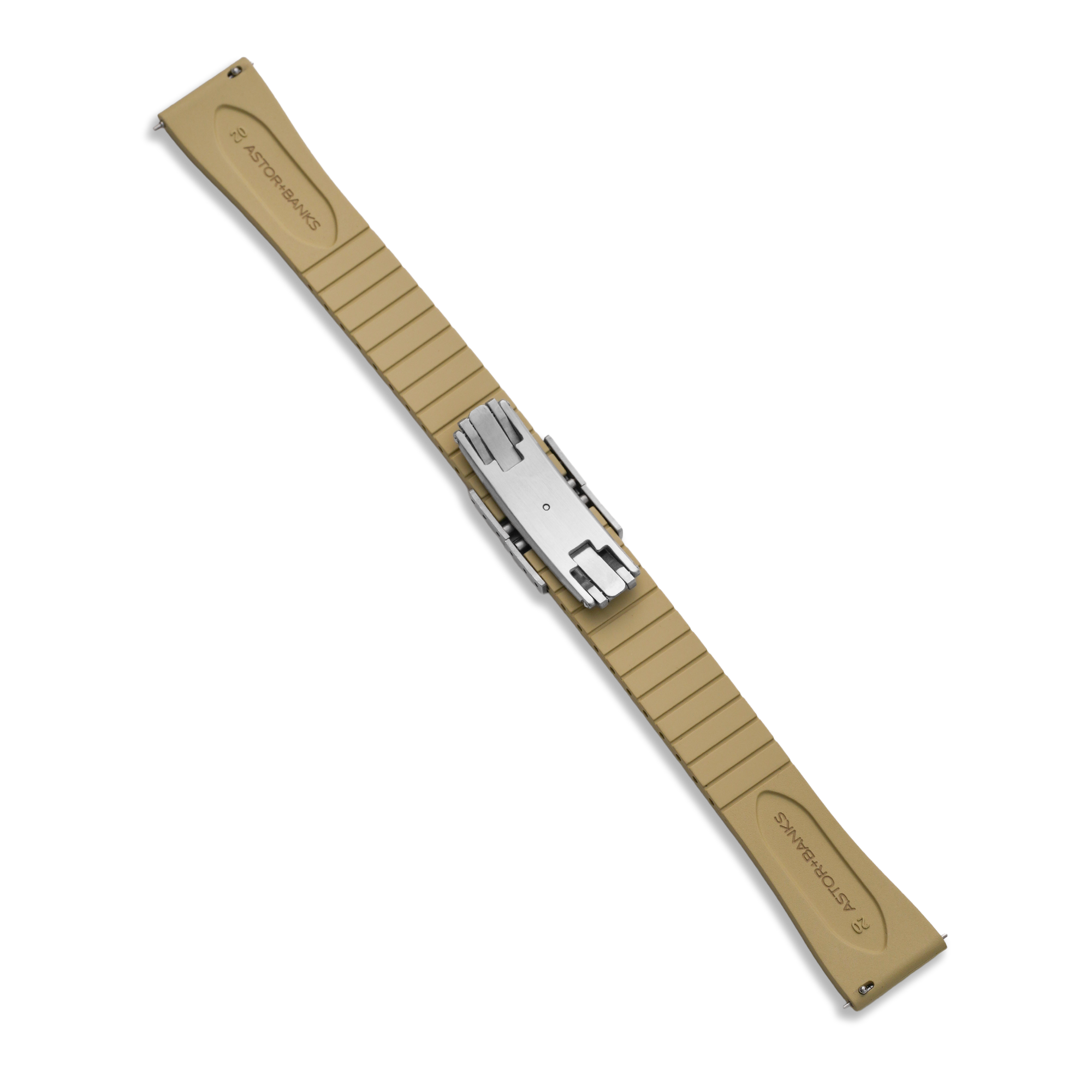 Smooth CTS FKM Rubber Strap w/ Quick Release