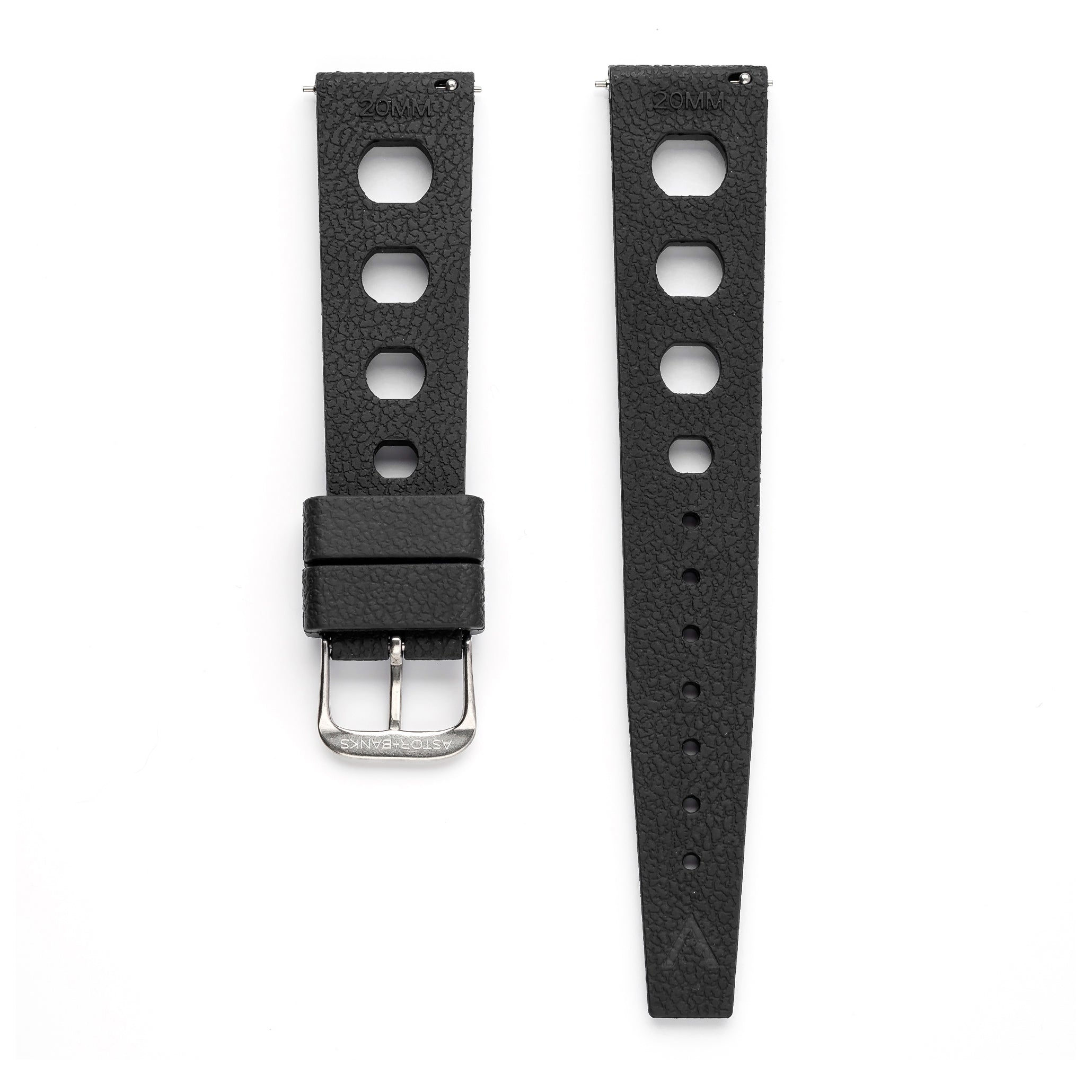 Rally Style FKM Rubber Strap w/ Quick Release