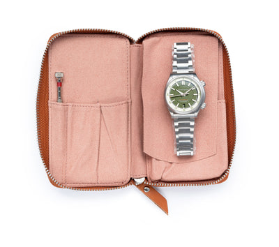Horween Leather Travel Watch Pouch